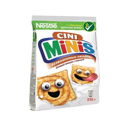 Готовый завтрак Nestle cini minis c корицей 250 г в МЕТРОНОМ