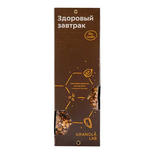 Гранола Granola.Lab гречневая формула бокс в МЕТРОНОМ