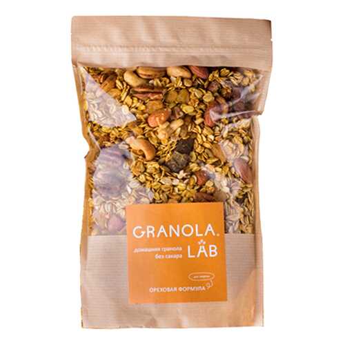 Гранола Granola.Lab ореховая формула в МЕТРОНОМ