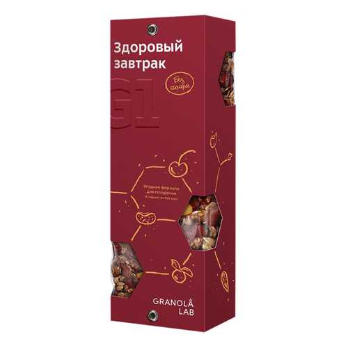 Гранола Granola.Lab ягодная формула бокс в МЕТРОНОМ