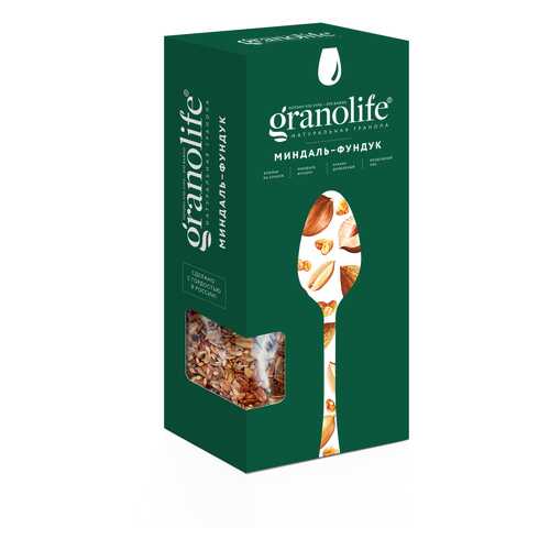 Гранола Granolife миндаль-фундук 400 г в МЕТРОНОМ