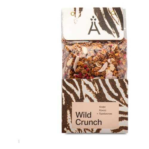 Гранола хрустящая Wild Crunch, «Кокос и Кофе» от Елены Наумовой, 260 г, Москва в МЕТРОНОМ