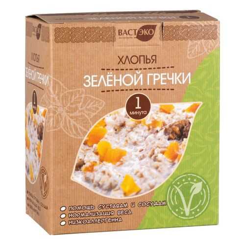 Хлопья зеленой гречки Вастэко 400 г в МЕТРОНОМ