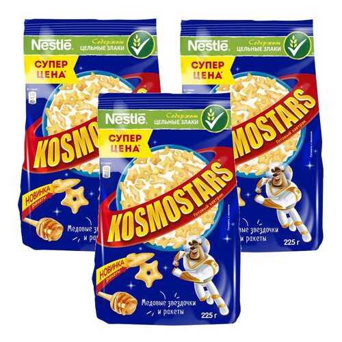 Хрустящие звездочки Kosmostars с медом 3*225 г в МЕТРОНОМ
