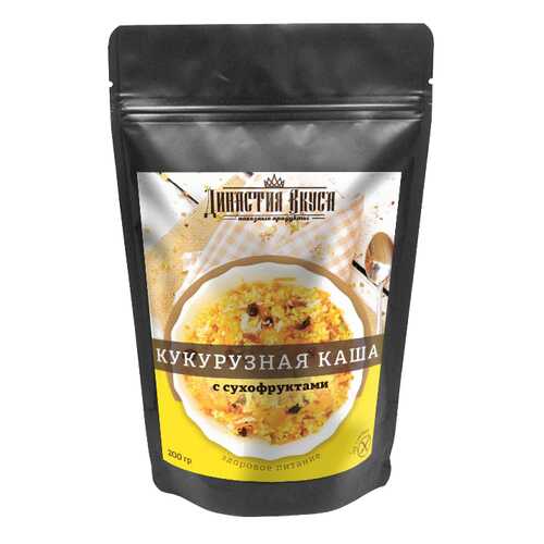 Каша кукурузная Династия Вкуса с сухофруктами в МЕТРОНОМ