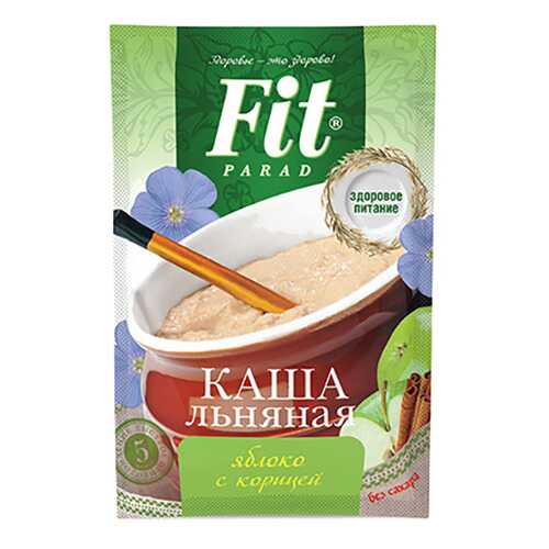 Каша льняная Fit Parad яблоко с корицей в МЕТРОНОМ