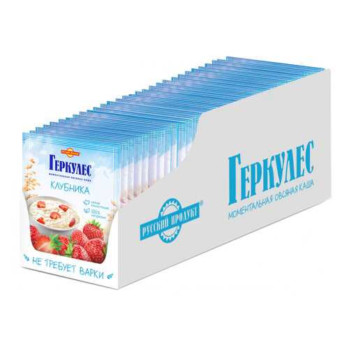 Овсяная каша Русский продукт моментальная геркулес микс 10 видов по 3 пакета по 35 г в МЕТРОНОМ