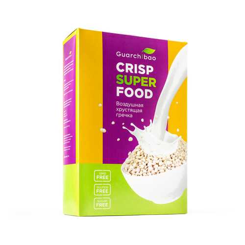 Полезный завтрак Guarchibao Crisp Superfood гречка в МЕТРОНОМ