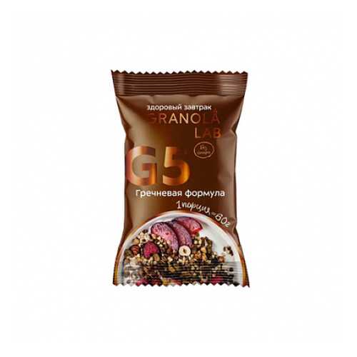Завтрак готовый гранола Гречневая формула Granola.Lab 60 г в МЕТРОНОМ