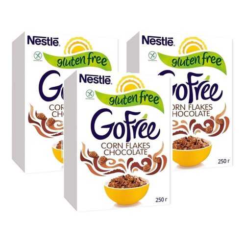 Завтрак Nestle Go free безглютеиновый шоколадный завтрак 3*250 г в МЕТРОНОМ