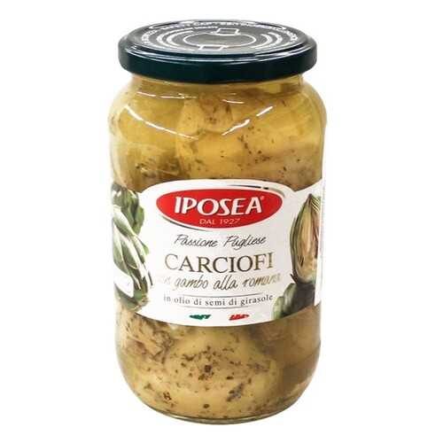 Артишоки Iposea со стеблем в масле 510 г в МЕТРОНОМ
