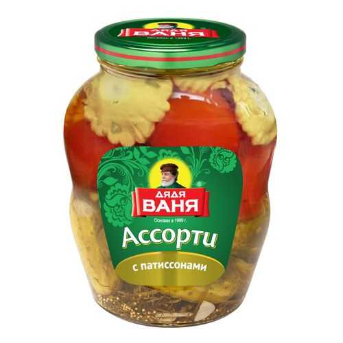 Ассорти Дядя Ваня овощное с патиссонами 1800г в МЕТРОНОМ