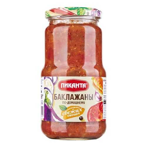 Баклажаны Пиканта По-домашнему 520 г в МЕТРОНОМ