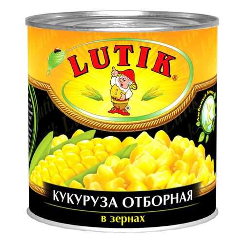 Кукуруза отборная Lutik сахарная 425 г в МЕТРОНОМ