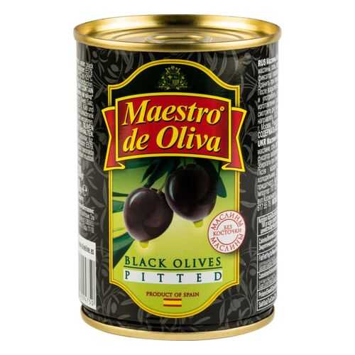 Маслины без косточек Maestro de Oliva 280 г в МЕТРОНОМ