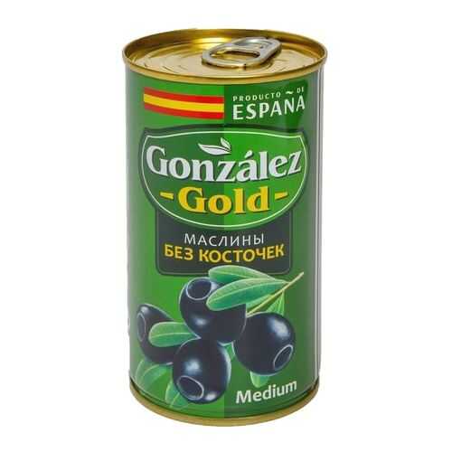 Маслины Gonzalez gold medium без косточек 350 г в МЕТРОНОМ