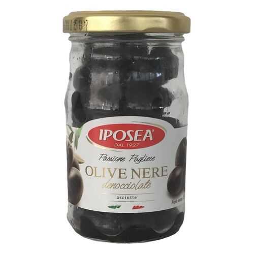 Маслины Iposea без косточки и жидкости 125г в МЕТРОНОМ