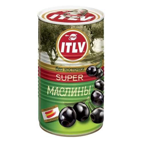 Маслины ITLV super без косточки 350 г в МЕТРОНОМ