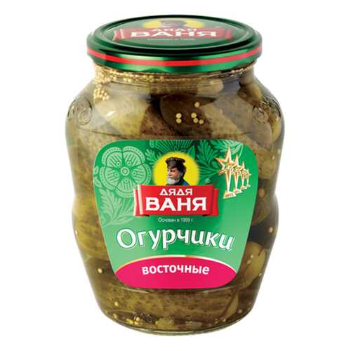 Огурчики Дядя Ваня восточные 680 г в МЕТРОНОМ