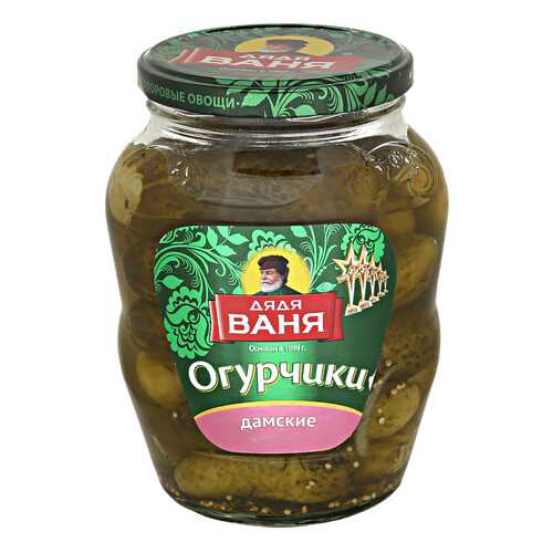 Огурцы Дядя Ваня дамские 680 г в МЕТРОНОМ