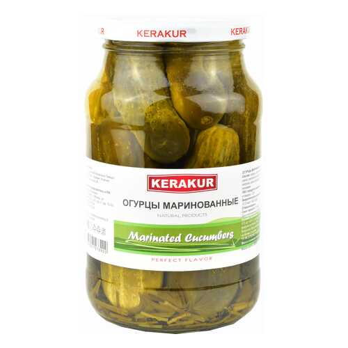 Огурцы Kerakur маринованные 950 г в МЕТРОНОМ