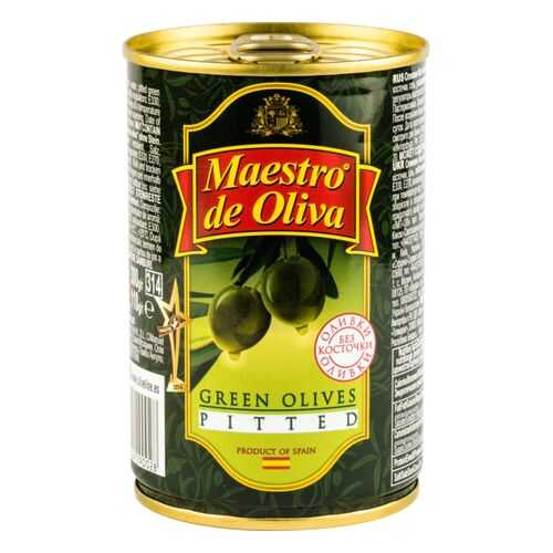 Оливки без косточки Maestro de Oliva 300 г в МЕТРОНОМ