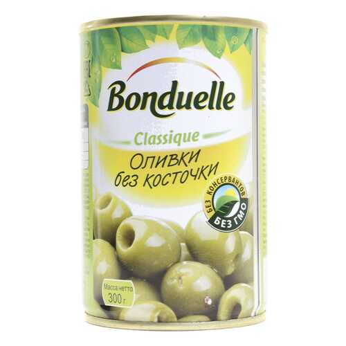 Оливки Bonduelle зеленые без косточки 300 г в МЕТРОНОМ