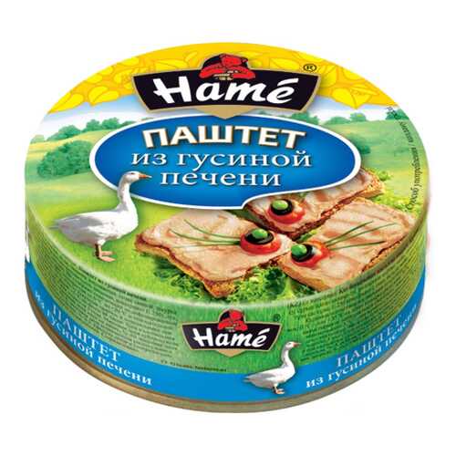 Паштет Hame с гусиной печенью 250 г в МЕТРОНОМ