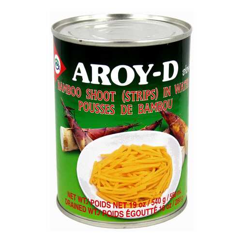 Ростки бамбука Aroy-D 540 г в МЕТРОНОМ