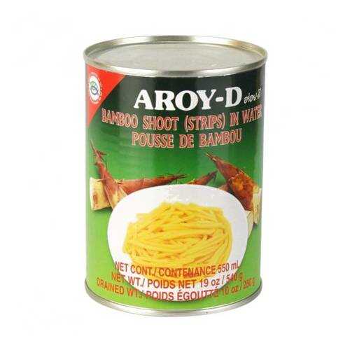 Ростки бамбука Aroy-D полосками 540 г в МЕТРОНОМ