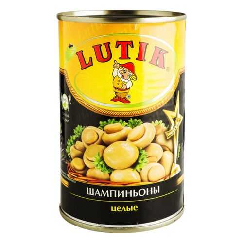 Шампиньоны Lutik целые 425 мл в МЕТРОНОМ