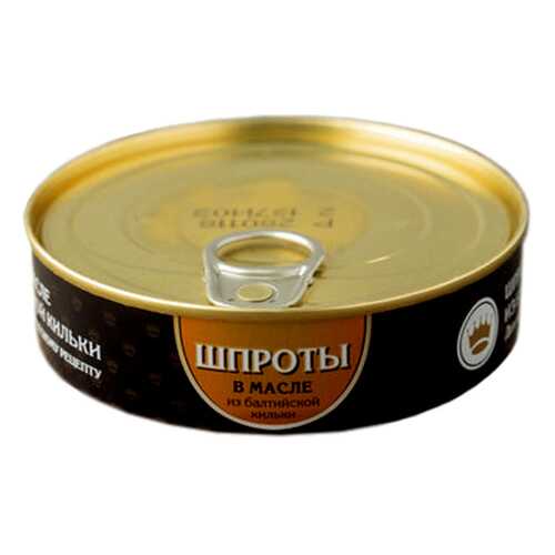 Шпроты в масле из балтийской кильки 160 г в МЕТРОНОМ