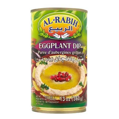 Закуска Al-Rabih Баба Гануш баклажаны с тахини 380 г в МЕТРОНОМ