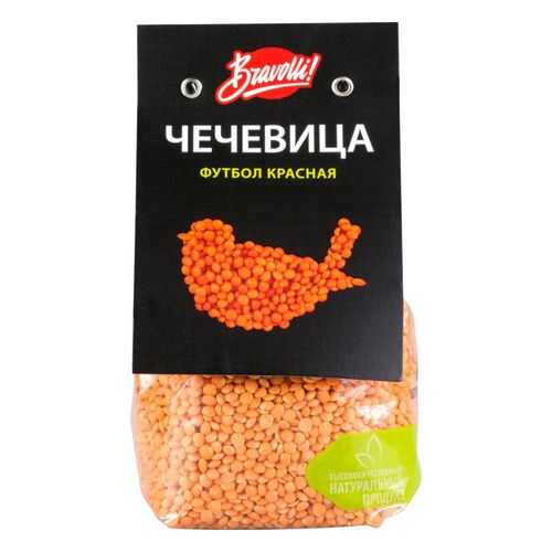 Чечевица Bravolli! футбол красная 350 г в МЕТРОНОМ