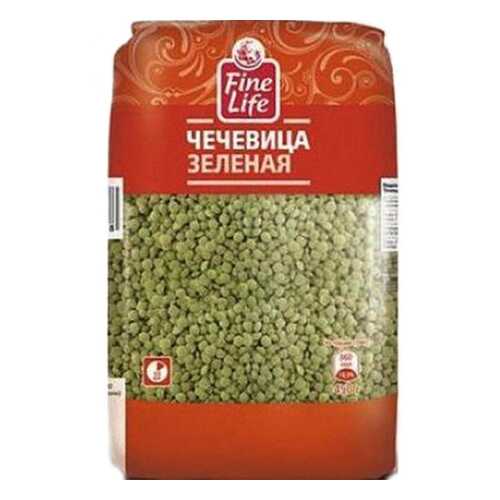 Чечевица Fine Life зеленая продовольственная 450 г в МЕТРОНОМ