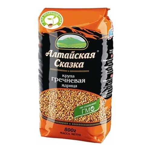Гречка зеленая Алтайская сказка 800 г в МЕТРОНОМ