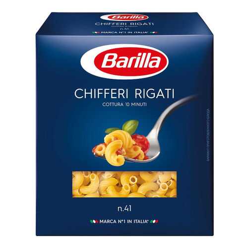 Макаронные изделия Barilla киффери ригате 450 г в МЕТРОНОМ