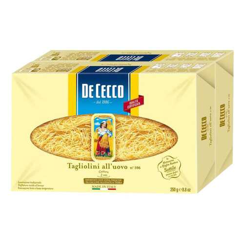 Макаронные изделия De Cecco tagliolini 250 г в МЕТРОНОМ