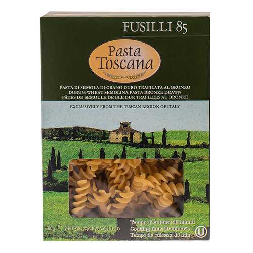 Макаронные изделия Pasta Toscana фузилли био 500 г в МЕТРОНОМ