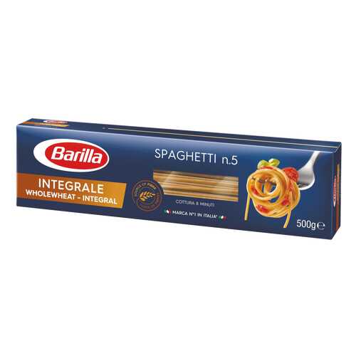 Макароны Barilla spaghetti Integrale №5 500 г в МЕТРОНОМ