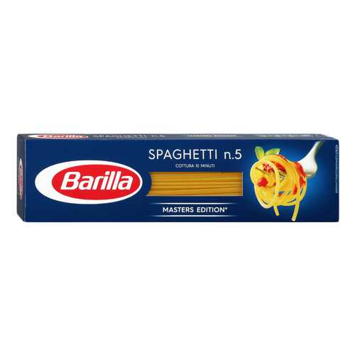 Макароны Barilla Spaghetti n.5 высший сорт 450 г в МЕТРОНОМ