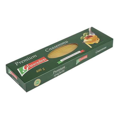 Макароны Granmulino спагетти премиум 400 г в МЕТРОНОМ