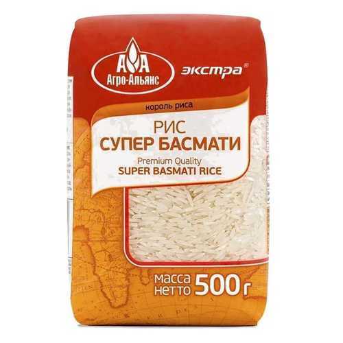 Рис Агро-Альянс экстра супер басмати 500 г в МЕТРОНОМ