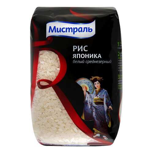 Рис Мистраль японика круглозерный 500 г в МЕТРОНОМ