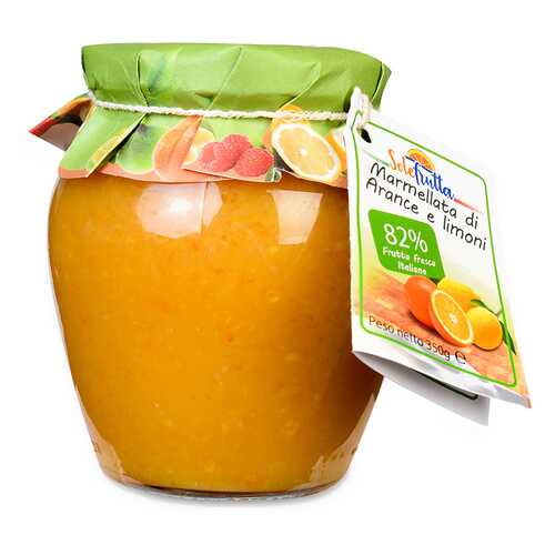 Джем Solefrutta из апельсина и лимона Bioagrumi di Massimo Pizzini 350г Италия в МЕТРОНОМ