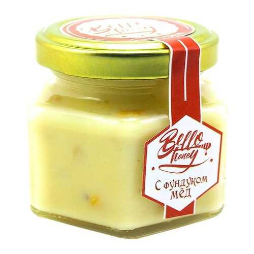 Крем-мед BelloHoney с фундуком 120 мл в МЕТРОНОМ