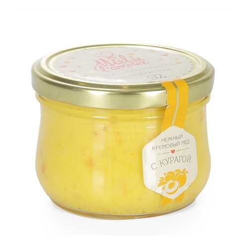 Крем-мёд Miel de lamour цветочный с курагой 250 г Россия в МЕТРОНОМ