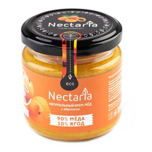 Крем-мёд с абрикосом Nectaria 230 г в МЕТРОНОМ