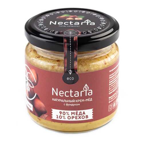 Крем-мёд с фундуком Nectaria 230 г в МЕТРОНОМ