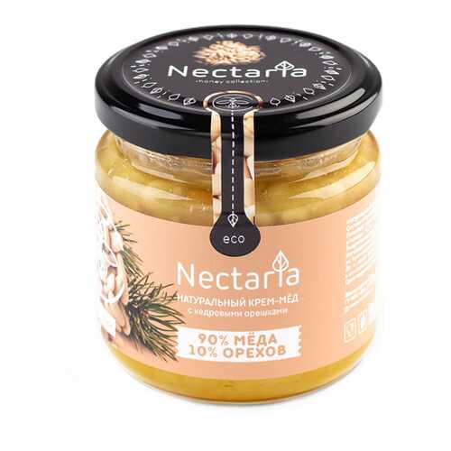 Крем-мёд с кедровым орехом Nectaria 230 г в МЕТРОНОМ